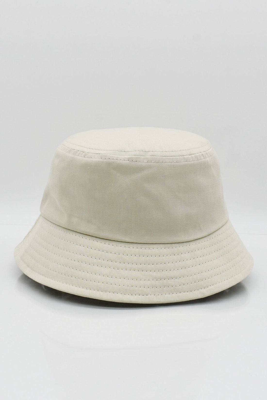 Pamuk Ekru Bucket Şapka