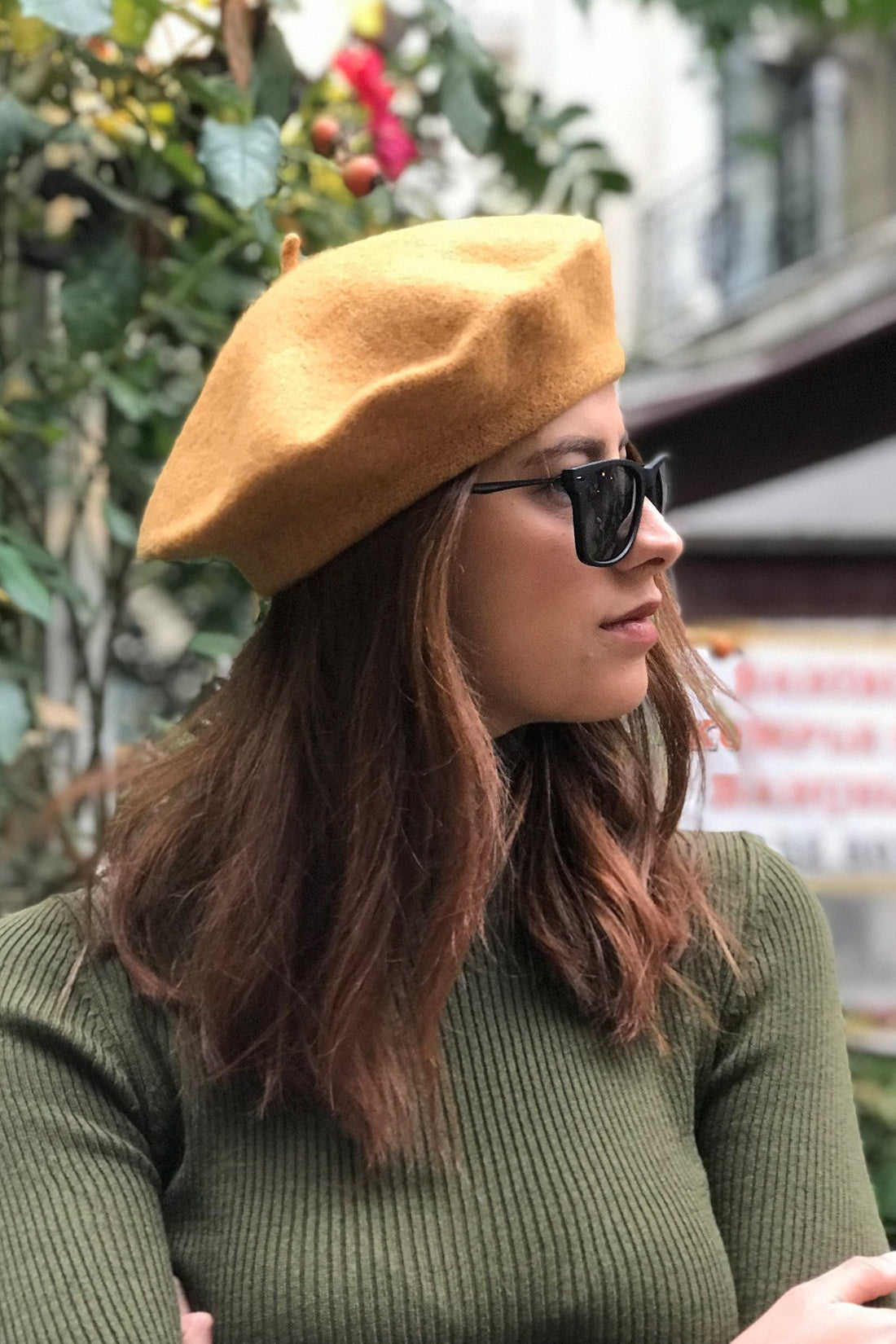 Hardal Yünlü Ressam Beresi