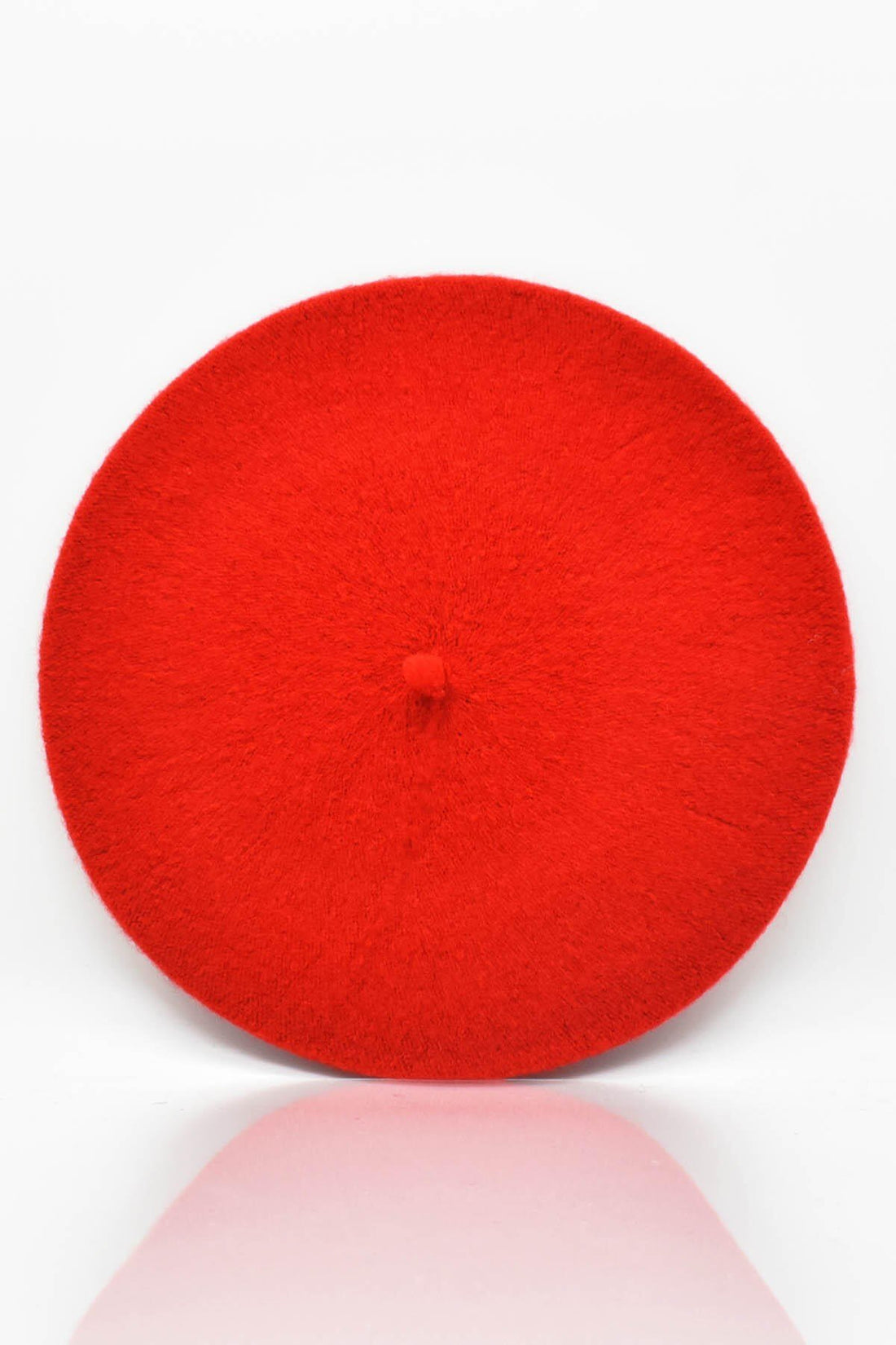 Kırmızı Yünlü Ressam Beresi