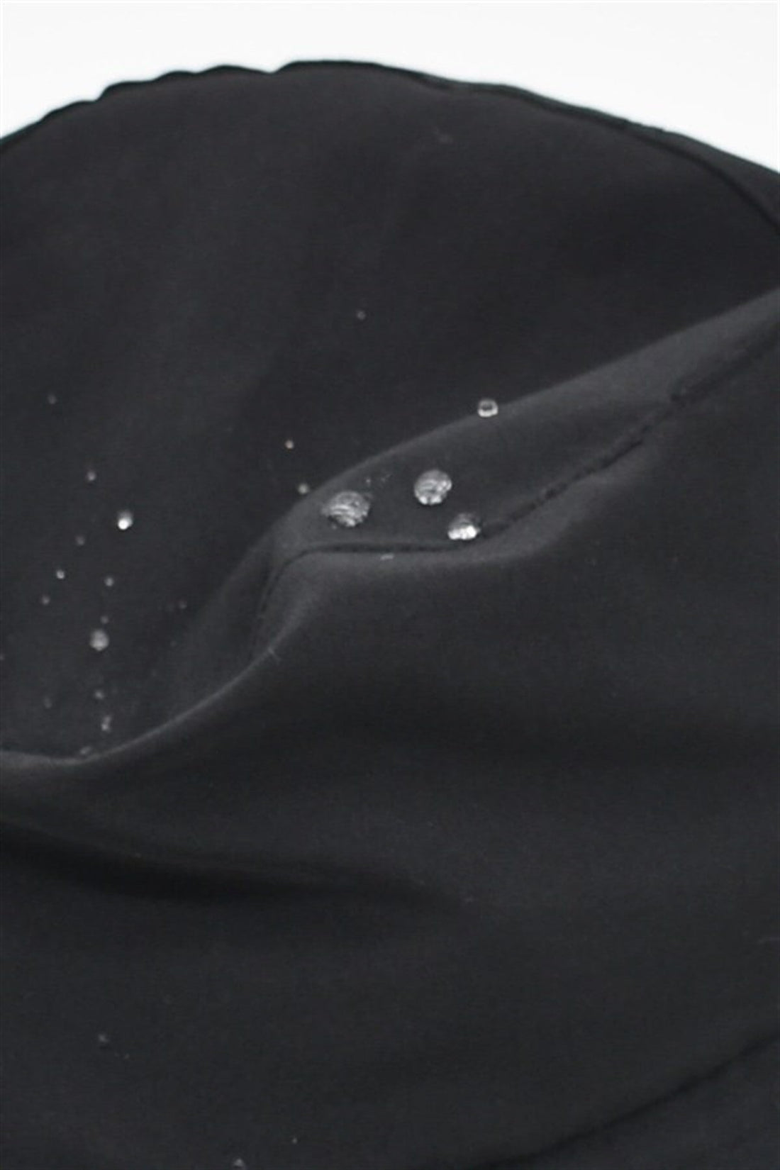 Su Geçirmez Siyah Bucket Şapka