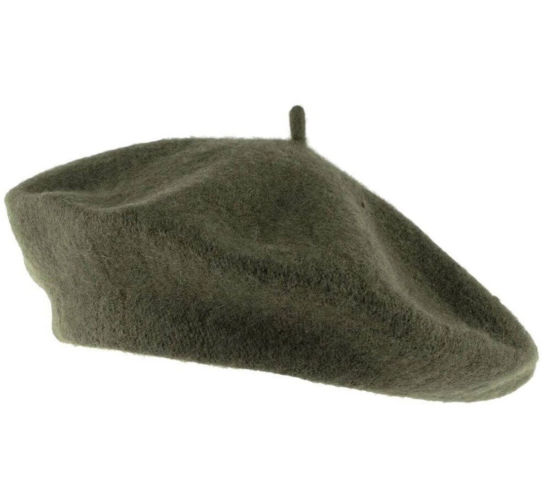 Yeşil Yünlü Ressam Beresi